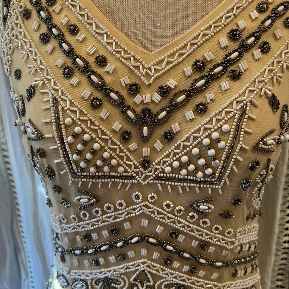 Boston Proper size 6 embellished beaded dress - Picture 8 of 11